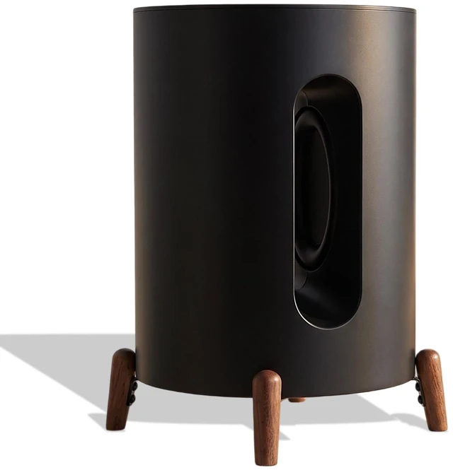 Main image of Real Wood Stand for sonos sub mini subwoofer on Floor,Table,Carpet,Walnut Wooden bracket hold sub mini sono big speaker,tripod desktop Mount Accessories Protect bass for Sound,Secure Stable holder