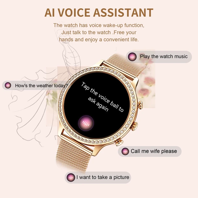 Alt view image 3 of 7 - Smart Watches for Women (Answer/Make Call), Smart Watch for Android & iPhone, 1.32" HD Fitness Tracker Watch Sleep/Heart Rate/SpO2 Monitor Pedometer Waterproof Smartwatch,Multiple Sports Modes