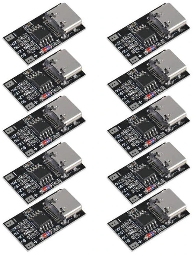 Main image of 10PCS USB-C PD Trigger Board Module PD/QC Decoy Board Fast Charge USB Type-c to 12v High Speed Charger Power Delivery Boost Module