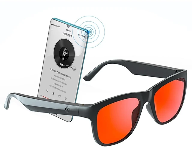 Main image of GS01 Smart Bluetooth Sunglasses, Audio Sunglasses With Speaker, UV400 Polarized lens, Open Ear Music, Touch Control