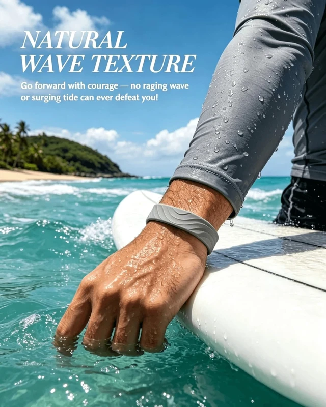 Alt view image 3 of 7 - Silicone Band for Google Fitbit Air,Adjustable Replacement Strap, Fog 130-210mm, Tidal Wave/ Cutout/ Python Pattern, Ultra-Soft, Sweat Resistant, Waterproof, Anti-Scratch, Skin-Friendly Silicone