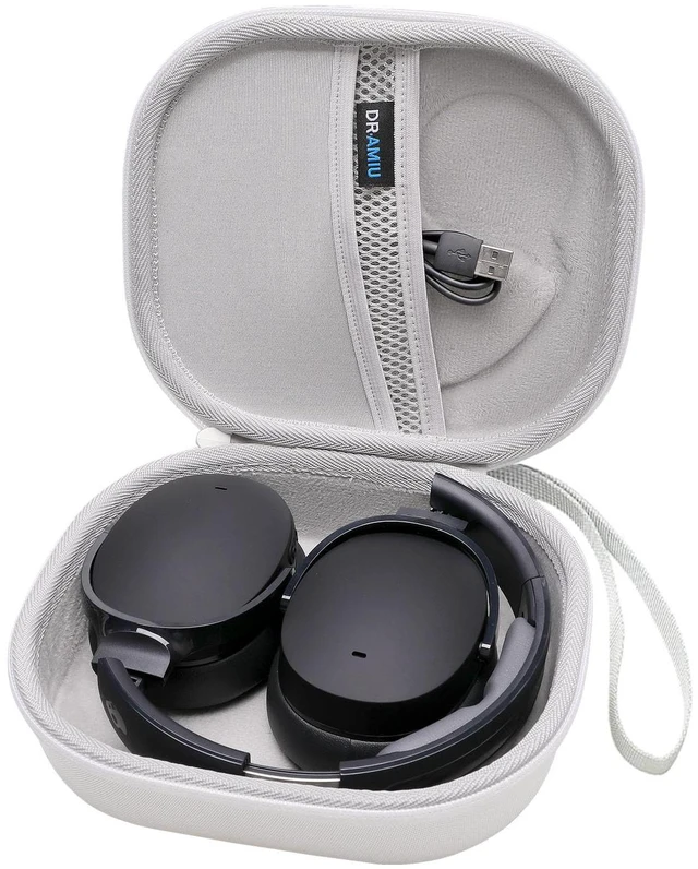 Main image of Hard Case for Skullcandy Bluetooth Headphones, White(Case Only) for Skullcandy Crusher ANC 2/Crusher Evo/Crusher 1080/Crusher 720/Crusher/Crusher 540/Hesh ANC/Hesh Evo/Hesh 540 Headphones
