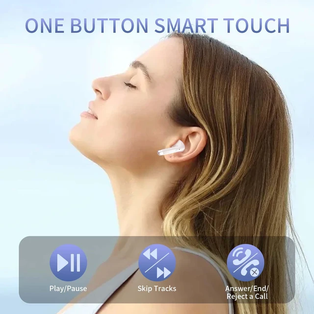 Alt view image 2 of 7 - Next-Gen x Miffy 2026 Wireless Earbuds, BT5.3 36H Playtime AI ENC Noise Cancelling IPX7, Bluetooth Sport Earphones with Charging Case, Bunny Design Pastel Sky Blue - Gift for Father's Day