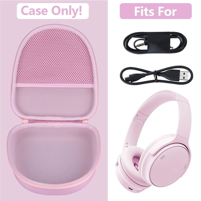 Alt view image 3 of 7 - Case for Bose QuietComfort Ultra/2nd Gen/QC45/QC35 Headphones QCSE Noise Cancelling Headphone Case, Hard Shell Shockproof, Portable Storage, Lightweight Travel