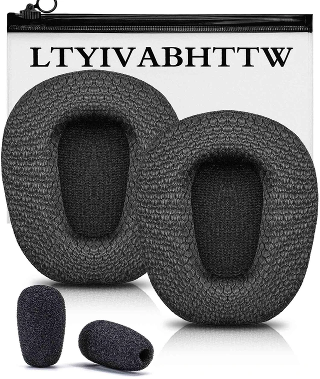 Main image of B450-XT B550-XT Kit Replacement Ear Pads Cushions - Compatible with B450 XT / B550 XT Headset I B450-XT/B550-XT Replacement Cushion Kit (Breathable Mesh)