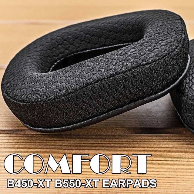 Alt view image 3 of 7 - B450-XT B550-XT Kit Replacement Ear Pads Cushions - Compatible with B450 XT / B550 XT Headset I B450-XT/B550-XT Replacement Cushion Kit (Breathable Mesh)