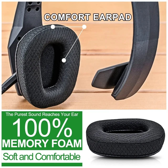 Alt view image 6 of 7 - B450-XT B550-XT Kit Replacement Ear Pads Cushions - Compatible with B450 XT / B550 XT Headset I B450-XT/B550-XT Replacement Cushion Kit (Breathable Mesh)