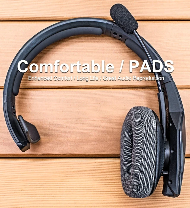 Alt view image 5 of 7 - B450-XT B550-XT Kit Replacement Ear Pads Cushions - Compatible with B450 XT / B550 XT Headset I B450-XT/B550-XT Replacement Cushion Kit (Comfortable Gray Fabric)