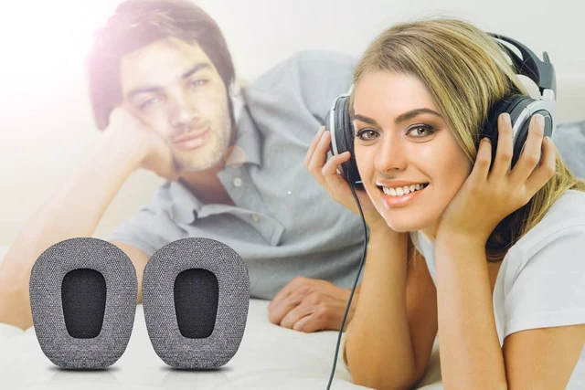 Alt view image 7 of 7 - B450-XT B550-XT Kit Replacement Ear Pads Cushions - Compatible with B450 XT / B550 XT Headset I B450-XT/B550-XT Replacement Cushion Kit (Comfortable Gray Fabric)