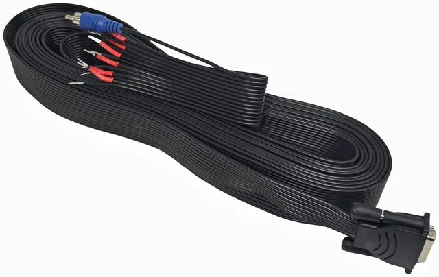 Alt view image 2 of 4 - Subwoofer to Receiver Cable 6.1 Channel for Bose AM6/AM10/AM15A/AM16 Compatible with Bose Acoustimass 6/10/15 Series 3,4,5 Premium RCA Audio Cable