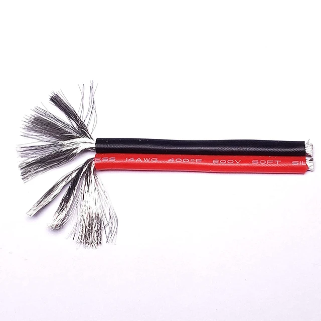 Alt view image 6 of 6 - RCA Plug to Speaker Wire Leads, 6 ft, 14AWG, 2-Pack Gold plated RCA plugs help resist oxidation and contact noise