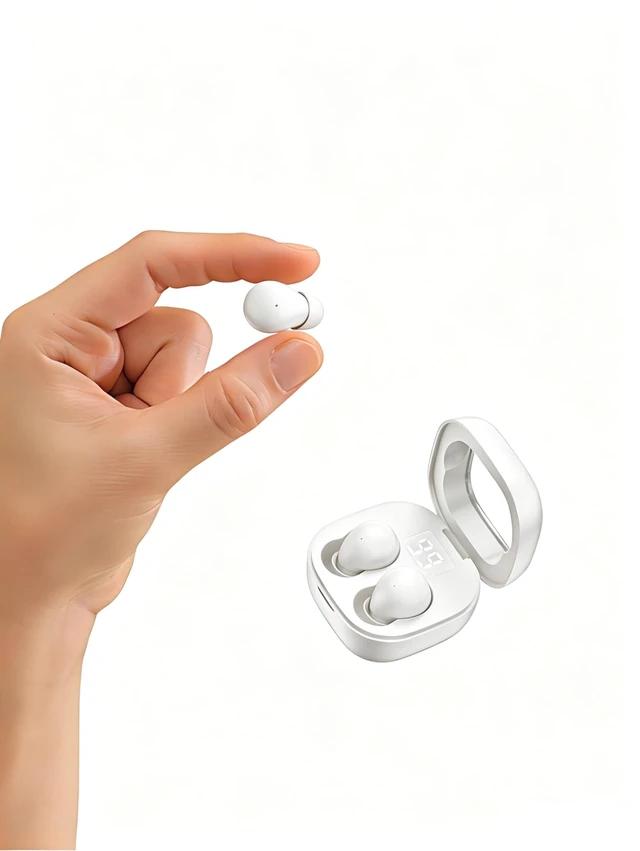 Main image of Ultra small mini earphones Mini Invisible Wireless Earbuds for Small Ear Canals, Low Profile Hidden Sleep Earbuds, IPX5 Waterproof Bluetooth Headphones for Work, Side Sleep & Daily Use (white)