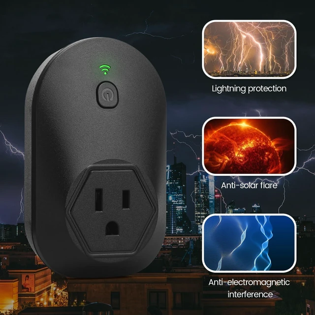 Alt view image 5 of 7 - Generator Electromagnetic Protector, EMP Protection, Plug Into the Socket of Inverter & Generator, Withstand Multiple High-Voltage Surges, for Home Backup, Emergencies, Grid outages