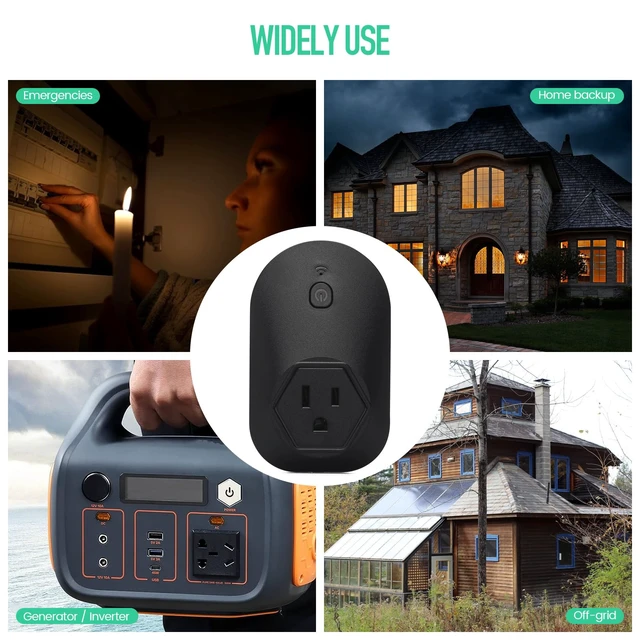 Alt view image 6 of 7 - Generator Electromagnetic Protector, EMP Protection, Plug Into the Socket of Inverter & Generator, Withstand Multiple High-Voltage Surges, for Home Backup, Emergencies, Grid outages