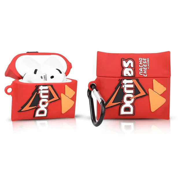 Alt view image 5 of 6 - (4 Pack) Cute Case for AirPods 4 Earbuds (2024), Silicone Cartoon Charging Case Shockproof Protective Headphones Cover with Carabiner for Man Woman Teen (M+CHEE+DORI+TAK)