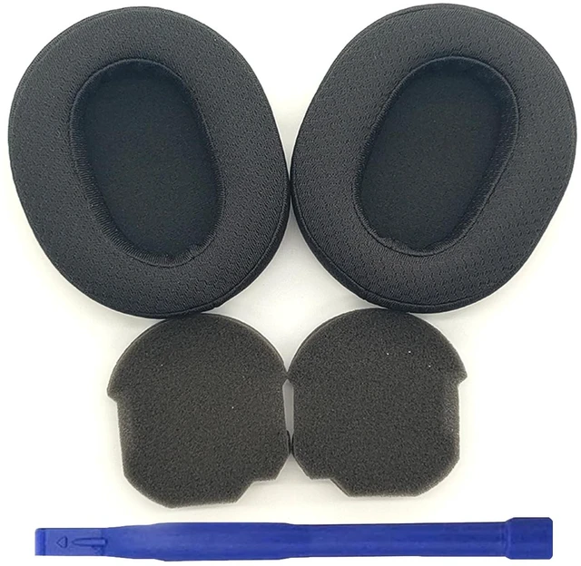 Main image of Breathable Fabric Replacement Earpads for Sony WH-1000XM5 Headphones,Durable Ear Cushion,Memory Foam Headphone Earpads, Wear Comfortable Headphone PadsBlack
