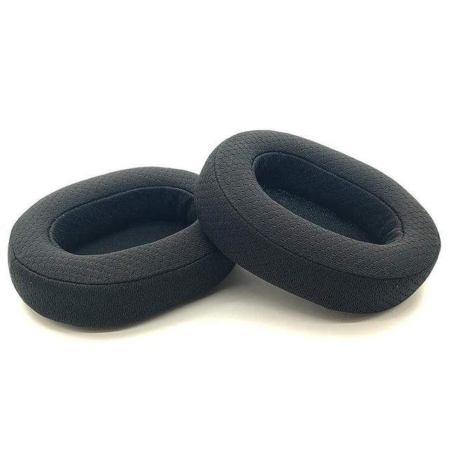 Alt view image 2 of 2 - Breathable Fabric Replacement Earpads for Sony WH-1000XM5 Headphones,Durable Ear Cushion,Memory Foam Headphone Earpads, Wear Comfortable Headphone PadsBlack