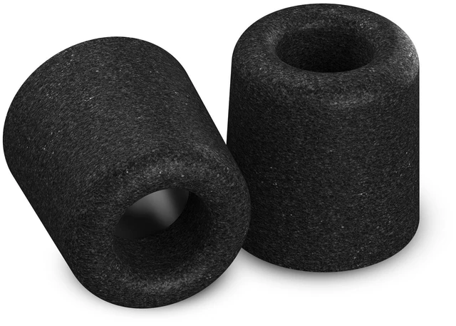 Main image of 600 Core Series Memory Foam Replacement IEM Ear Tips, Black, Small 3 Pairs, for Truthear, Sennheiser, Moondrop & More, Superior Noise Isolation, Ultimate Comfort, Secure Fit