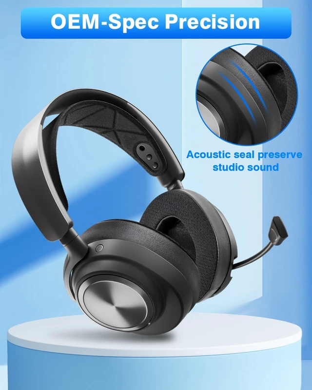 Alt view image 6 of 6 - Cooling Gel Ear Pads for Arctis Nova Pro