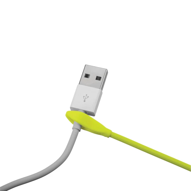 Alt view image 3 of 7 - Gear Tie Cordable, The Orginal Reusable Rubber Twist Tie with Stretch-Loop For Cord Management + Storage, 6-Inch, Assorted Colors, 4 Pack, Made in the USA