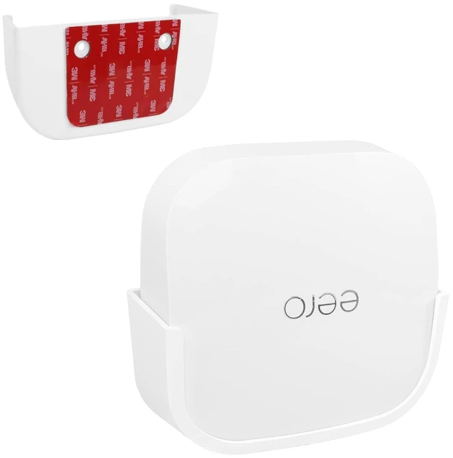 Main image of eero Pro 6E Wall Mount, VHB Stick On Holder, Strong Adhesive Holder, No Tools No Drilling No Hole (eero Pro 6E Mount,1Pcs)