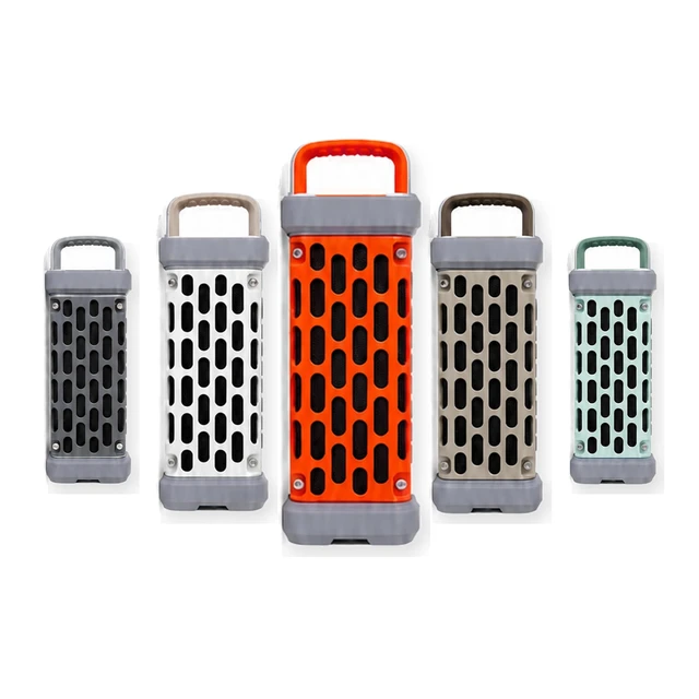 Alt view image 2 of 7 - for Turtlebox Ranger Bumpers, Protective Snap-On Covers, Gray Premium Soft Silicone Material, Shock Cushioning, Enhanced Grip, Long-Lasting Performance