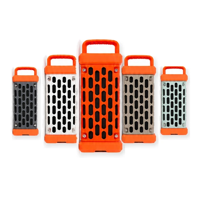 Alt view image 2 of 7 - for Turtlebox Ranger Bumpers, Protective Snap-On Covers, Orange Premium Soft Silicone Material, Shock Cushioning, Enhanced Grip, Long-Lasting Performance