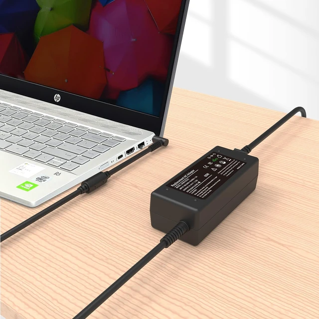 Alt view image 5 of 7 - 65W 19.5V 3.33A Adapter Laptop Charger for HP Pavilion X360 M3-U003DX M3-U001DX,Envy X360 M6-W103DX,709985-004 PPP009A PPP009C PPP009D PPP012L-E PPP009L-E PPP012D-S 709985-002 709985-003 PA-1650-32HE