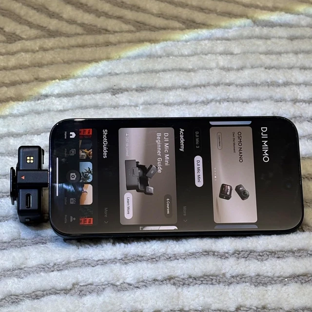 Alt view image 5 of 5 - for DJI Mic Mini Type-C Adapter USB C Adapters Smartphone/PC/Mac Connector Accessories for DJI Mic Mini Receiver Only, NOT Compatible with DJI Mic and DJI Mic 2 and DJI Mic 3