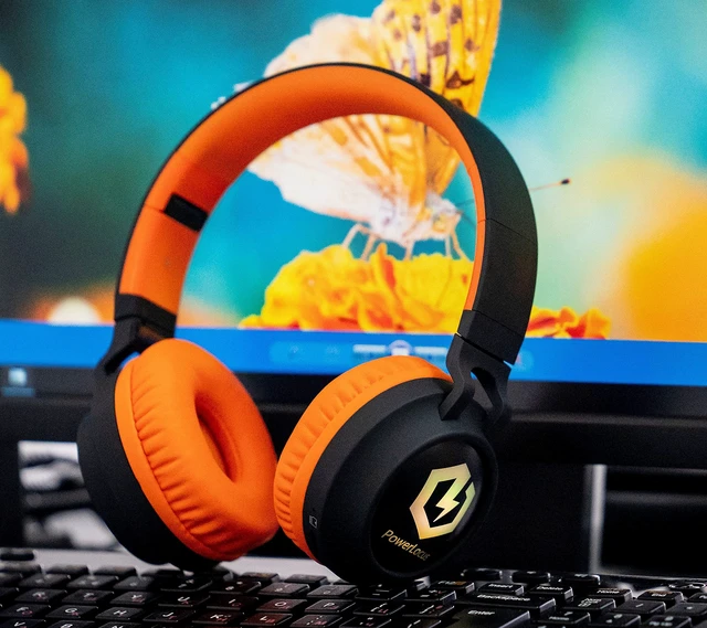 Alt view image 3 of 7 - Kids Headphones Wireless, LED Lights, 85dB Safe Volume Limit Bluetooth Headphones for Kids Over Ear, Foldable, Micro SD Mode, Built-in & Line-in Microphone for iPad,Phones,Tablets,Laptop