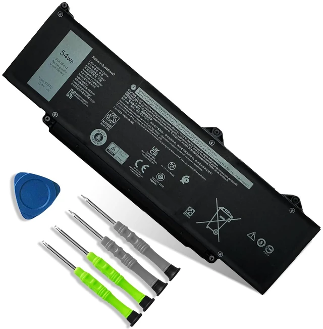 Main image of R73TC Laptop Battery Replacement for Dell Latitude 3340 3440 3540 5340 5350 5440 5540 Latitude 3340 5340 5350 2-in-1 Precision 3480 3580 Series DR02P 2X1V9 GTG7N GRWKG KDM9P 0V042N 09HKT5 54Wh 11.4V