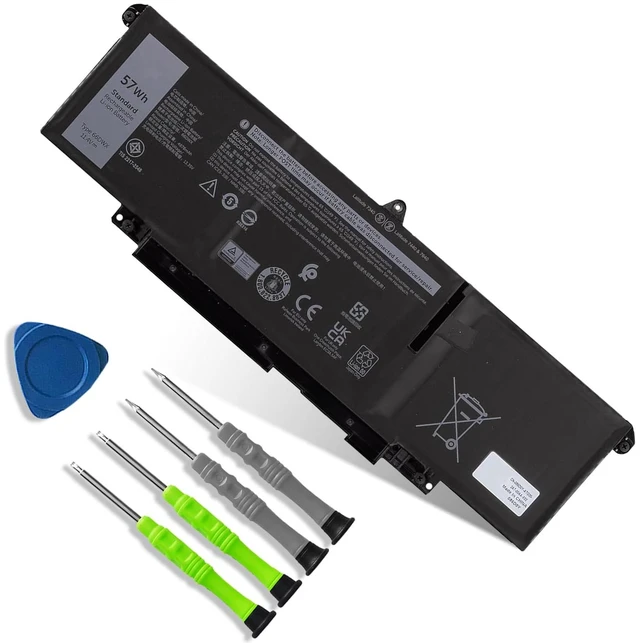 Main image of 66DWX Laptop Battery Replacement for Dell Latitude 7340 7350 7440 7450 7640 7650 Series Notebook WW8N8 086D0Y 86D0Y 00HYH8 0HYH8 0CTJJ6 11.4V 57Wh 4878mAh