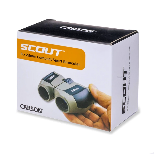 Alt view image 6 of 6 - Scout 8x22mm Compact Porro Prism Binoculars (JD-822)