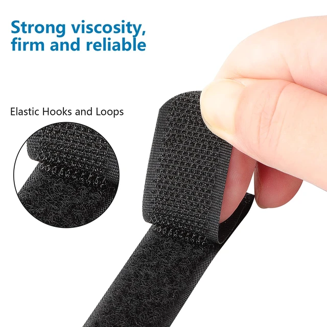 Alt view image 3 of 7 - Adjustable Cable Ties Organizer Fastener with Plastic buckle (8Inch Pack of 50)