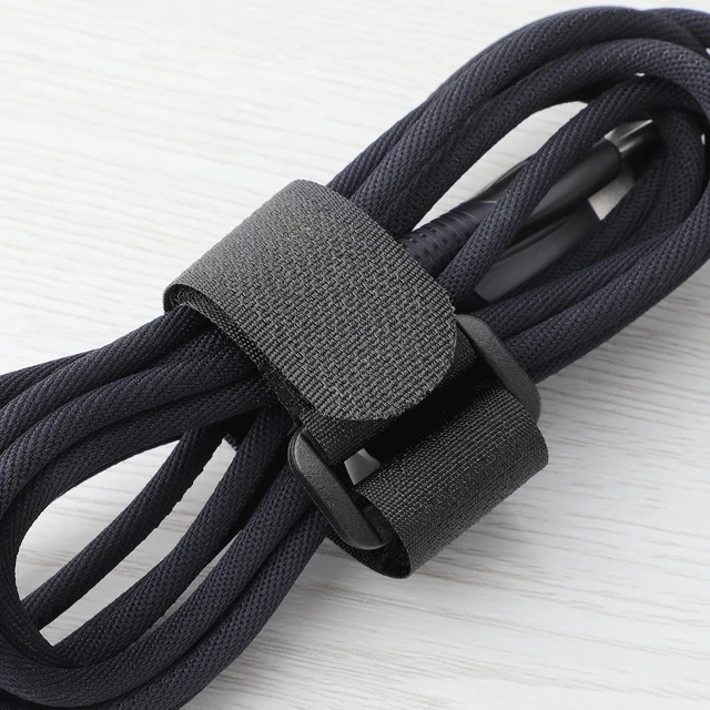 Alt view image 7 of 7 - Adjustable Cable Ties Organizer Fastener with Plastic buckle (8Inch Pack of 50)
