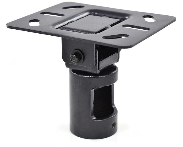 Main image of Adjustable Slanted Ceiling Plate for 1.5" NPT Pipe Ceiling Mount Compatible with All 1.5" NPT TV Mounts