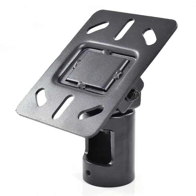 Alt view image 3 of 7 - Adjustable Slanted Ceiling Plate for 1.5" NPT Pipe Ceiling Mount Compatible with All 1.5" NPT TV Mounts