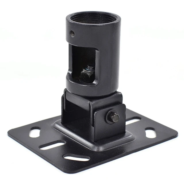 Alt view image 4 of 7 - Adjustable Slanted Ceiling Plate for 1.5" NPT Pipe Ceiling Mount Compatible with All 1.5" NPT TV Mounts