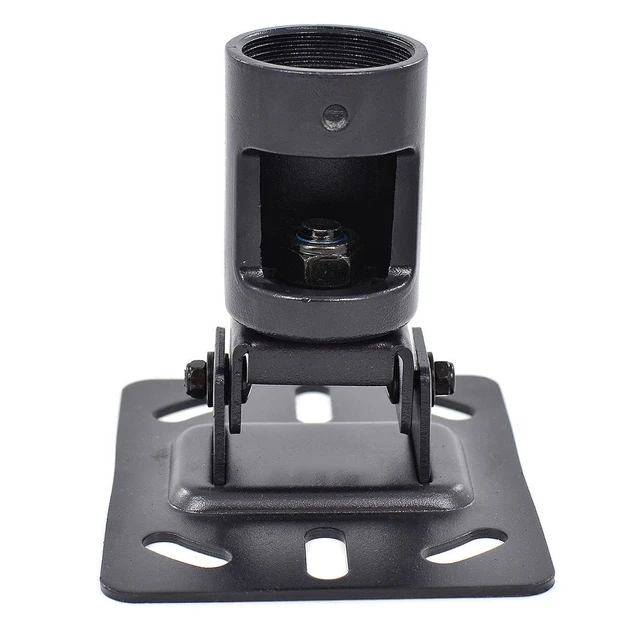 Alt view image 5 of 7 - Adjustable Slanted Ceiling Plate for 1.5" NPT Pipe Ceiling Mount Compatible with All 1.5" NPT TV Mounts