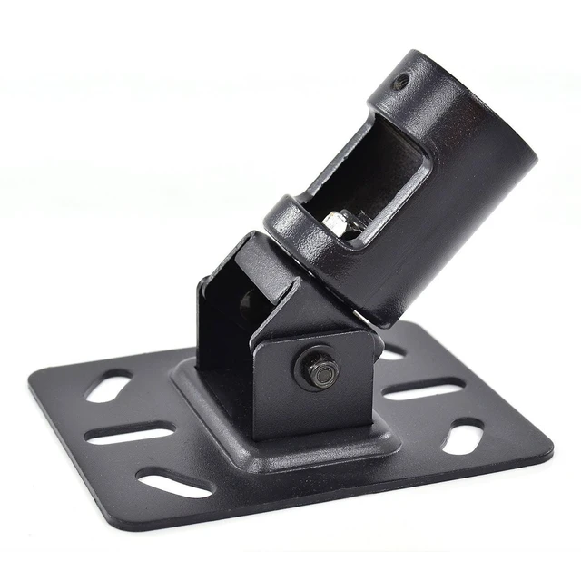Alt view image 6 of 7 - Adjustable Slanted Ceiling Plate for 1.5" NPT Pipe Ceiling Mount Compatible with All 1.5" NPT TV Mounts