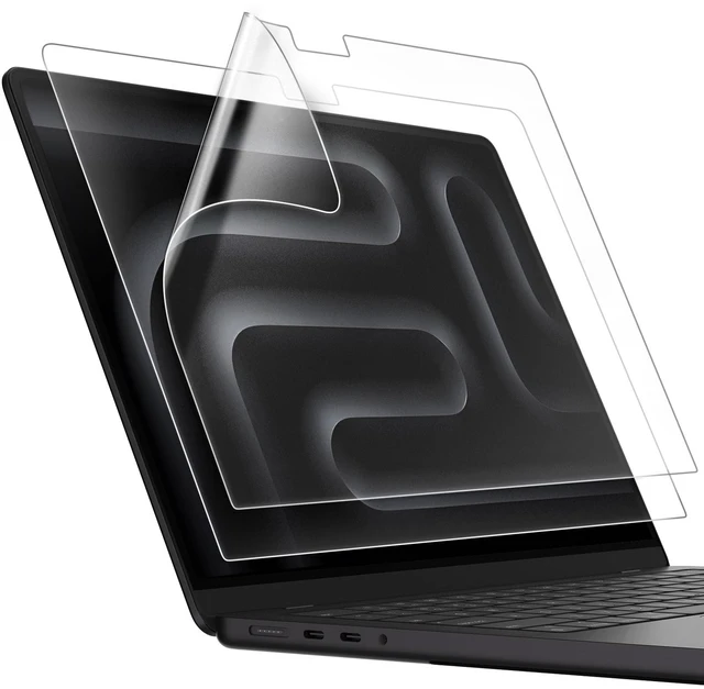 Main image of Matte Screen Protector for MacBook Pro 16" (M1-M5), 2-Pack For MacBook Pro 16" (2026-2023), Anti-Glare Matte Film, Anti-Fingerprint Coating, Scratch Protection