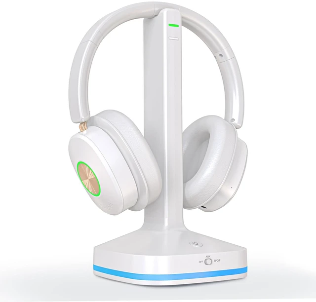 Main image of Wireless Headphones for TV Watching, TV Headset Wireless for Seniors with Transmitter Charging Dock, Bluetooth V5.4 Over Ear TV Headphones &No Audio Delay, Gift for Elderly/Parents