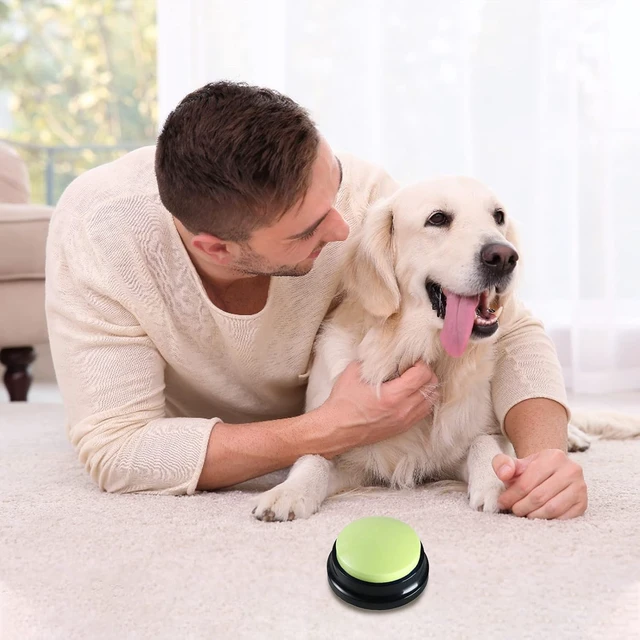 Alt view image 4 of 6 - Set of 12 Colors Dog Buttons-Recordable Button-Voice Recording Button,Dog Buttons for Communication Pet Training Buzzer, 30 Second Record & Playback,Funny Gift for Study Office Home(12 Piece)