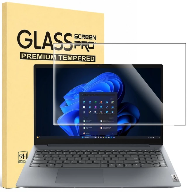 Main image of Tempered Glass Screen Protector for 15.6" Lenovo IdeaPad 3 3i/IdeaPad 5/IdeaPad 5i/IdeaPad 1 1i, IdeaPad Slim 3 15.6, Yoga 7 7i 15.6 & Flex 5 15.6, & Legion 5 15.6, Thinkpad 15.6, 9H Anti Fingerprint