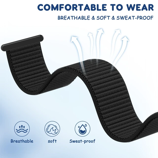 Alt view image 6 of 7 - 2-Pack Nylon Band Compatible with Magicband+ Plus Hook Loop Strap for Magic Band Plus Accessories, Integrated Band Keeper and Case Adjustable Wrist Straps Designer for Disney-Magicband+