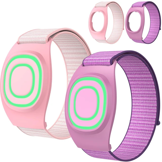 Main image of 2-Pack Nylon Band Compatible with Magicband+ Plus Hook Loop Strap for Magic Band Plus Accessories, Integrated Band Keeper and Case Adjustable Wrist Straps Designer for Disney-Magicband+