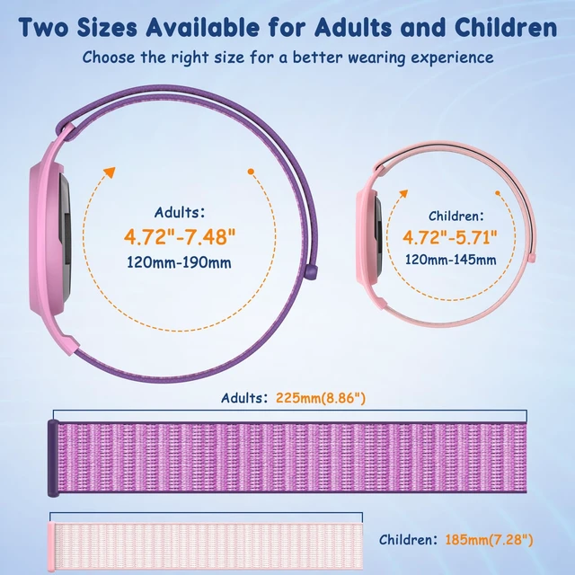Alt view image 7 of 7 - 2-Pack Nylon Band Compatible with Magicband+ Plus Hook Loop Strap for Magic Band Plus Accessories, Integrated Band Keeper and Case Adjustable Wrist Straps Designer for Disney-Magicband+