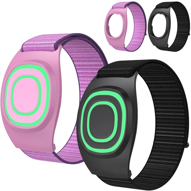 Main image of 2-Pack Nylon Band Compatible with Magicband+ Plus Hook Loop Strap for Magic Band Plus Accessories, Integrated Band Keeper and Case Adjustable Wrist Straps Designer for Disney-Magicband+