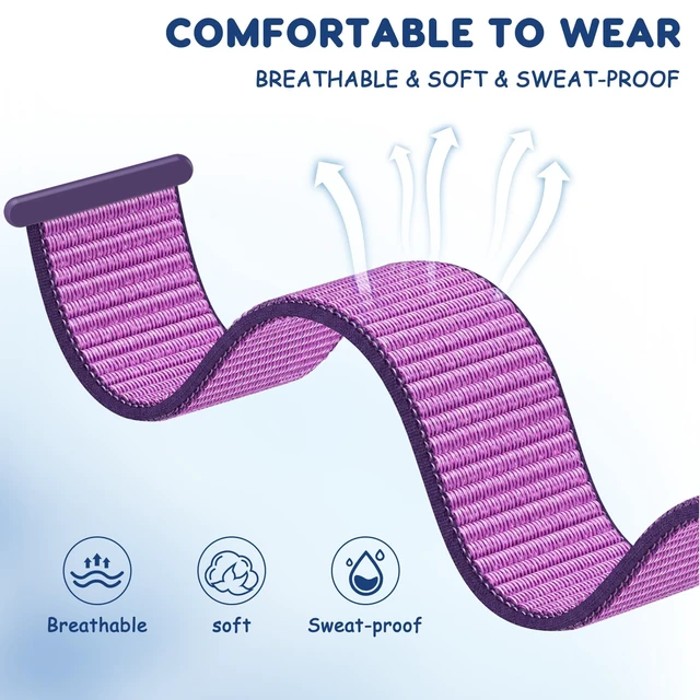 Alt view image 6 of 7 - 2-Pack Nylon Band Compatible with Magicband+ Plus Hook Loop Strap for Magic Band Plus Accessories, Integrated Band Keeper and Case Adjustable Wrist Straps Designer for Disney-Magicband+