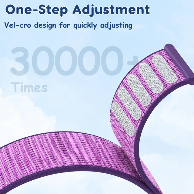Alt view image 5 of 7 - 2-Pack Nylon Band Compatible with Magicband+ Plus Hook Loop Strap for Magic Band Plus Accessories, Integrated Band Keeper and Case Adjustable Wrist Straps Designer for Disney-Magicband+